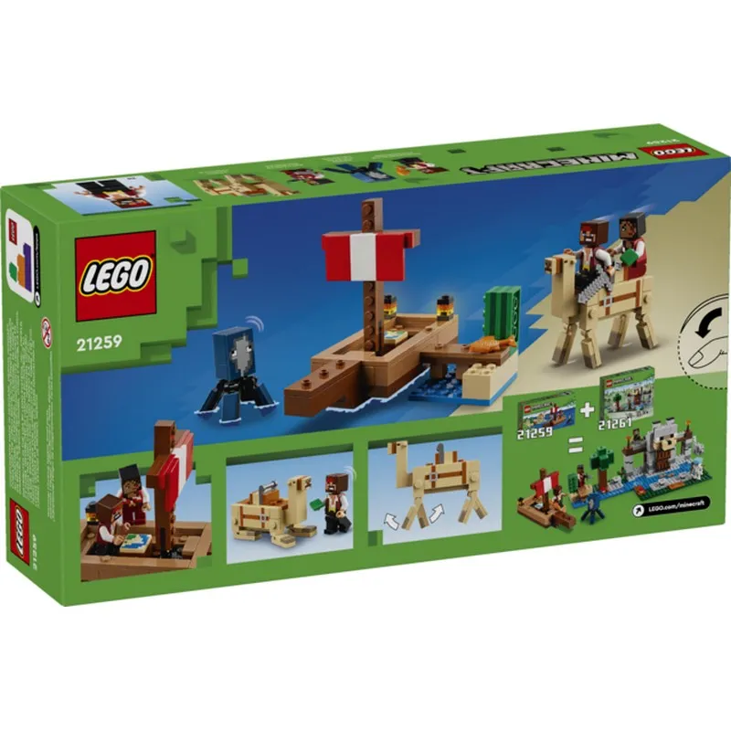 21259 LEGO® Minecraft The Pirate Ship Voyage