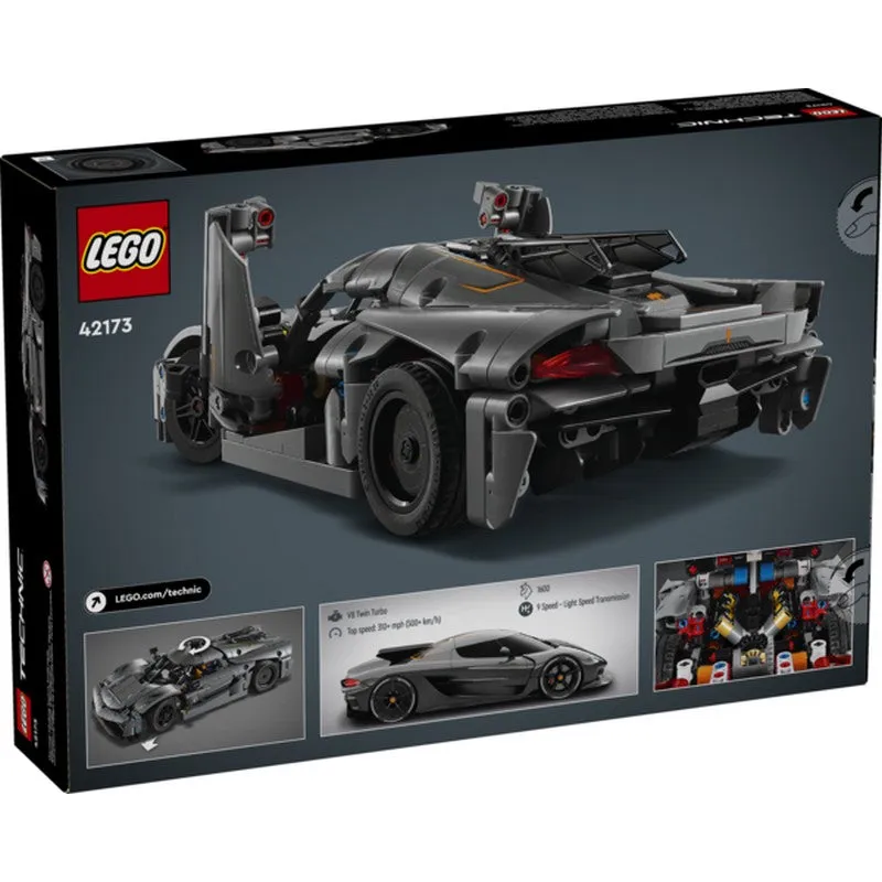 42173 LEGO® Technic Koenigsegg Jesko Absolut Gray Hypercar