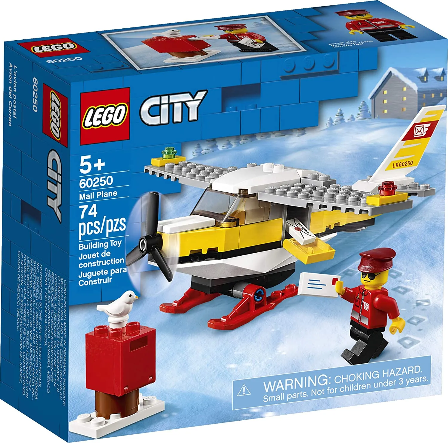 60250 LEGO® City Great Vehicles Mail Plane