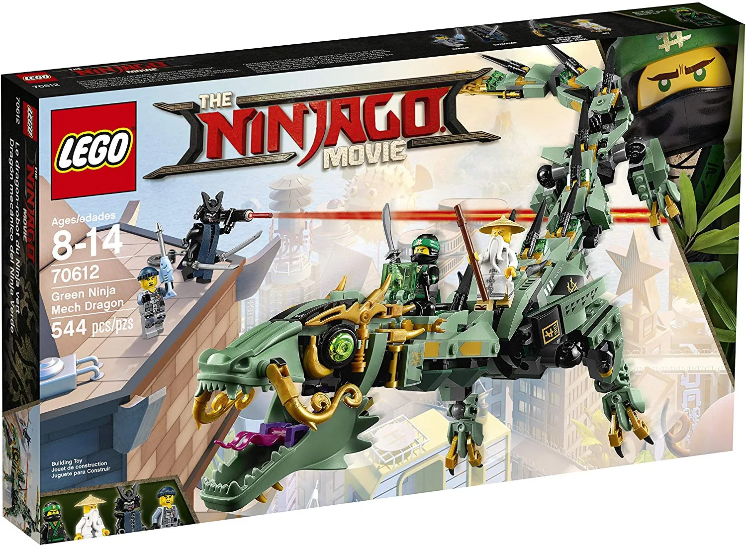 70612 LEGO® Ninjago Green Ninja Mech Dragon