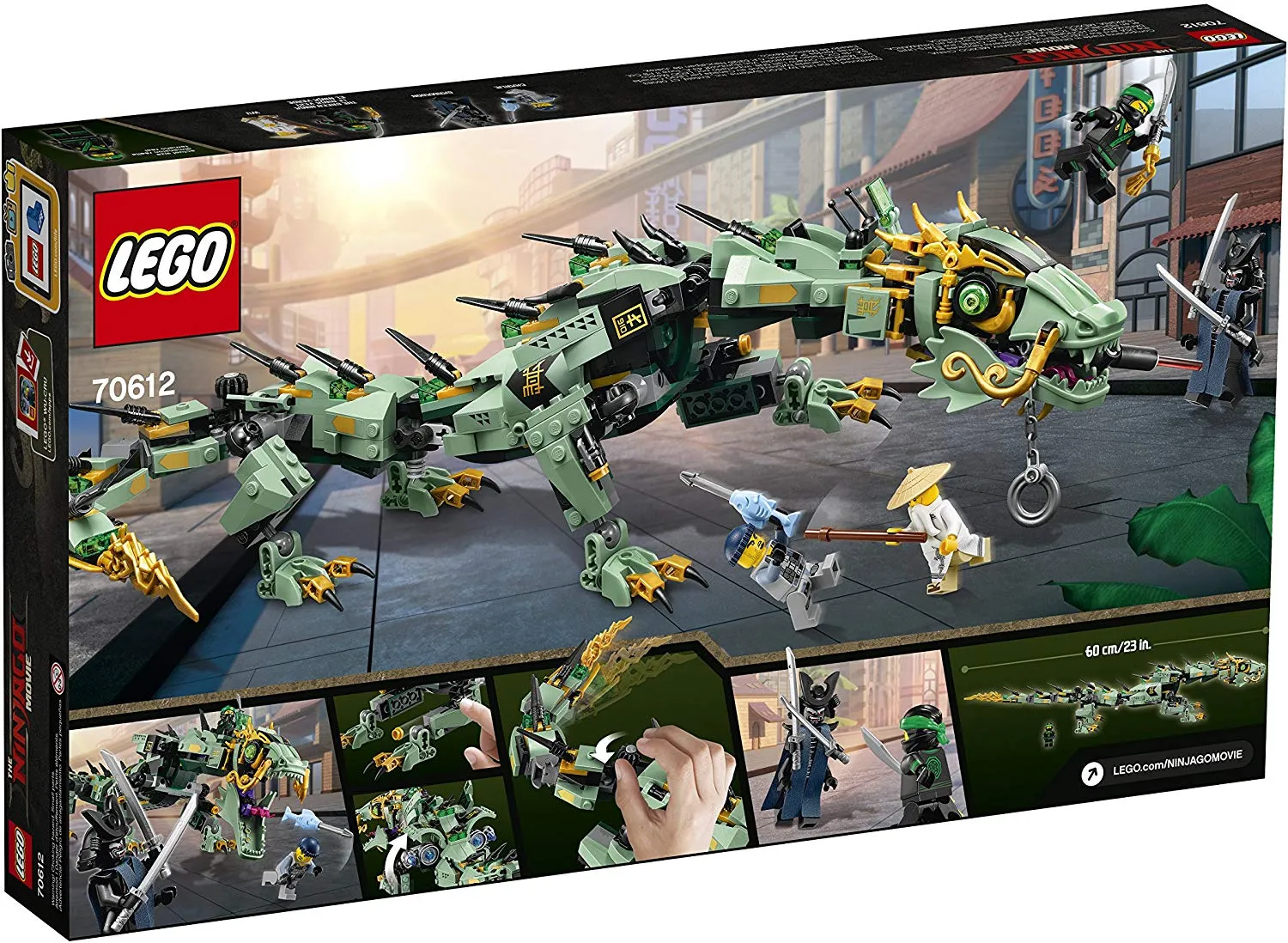 70612 LEGO® Ninjago Green Ninja Mech Dragon