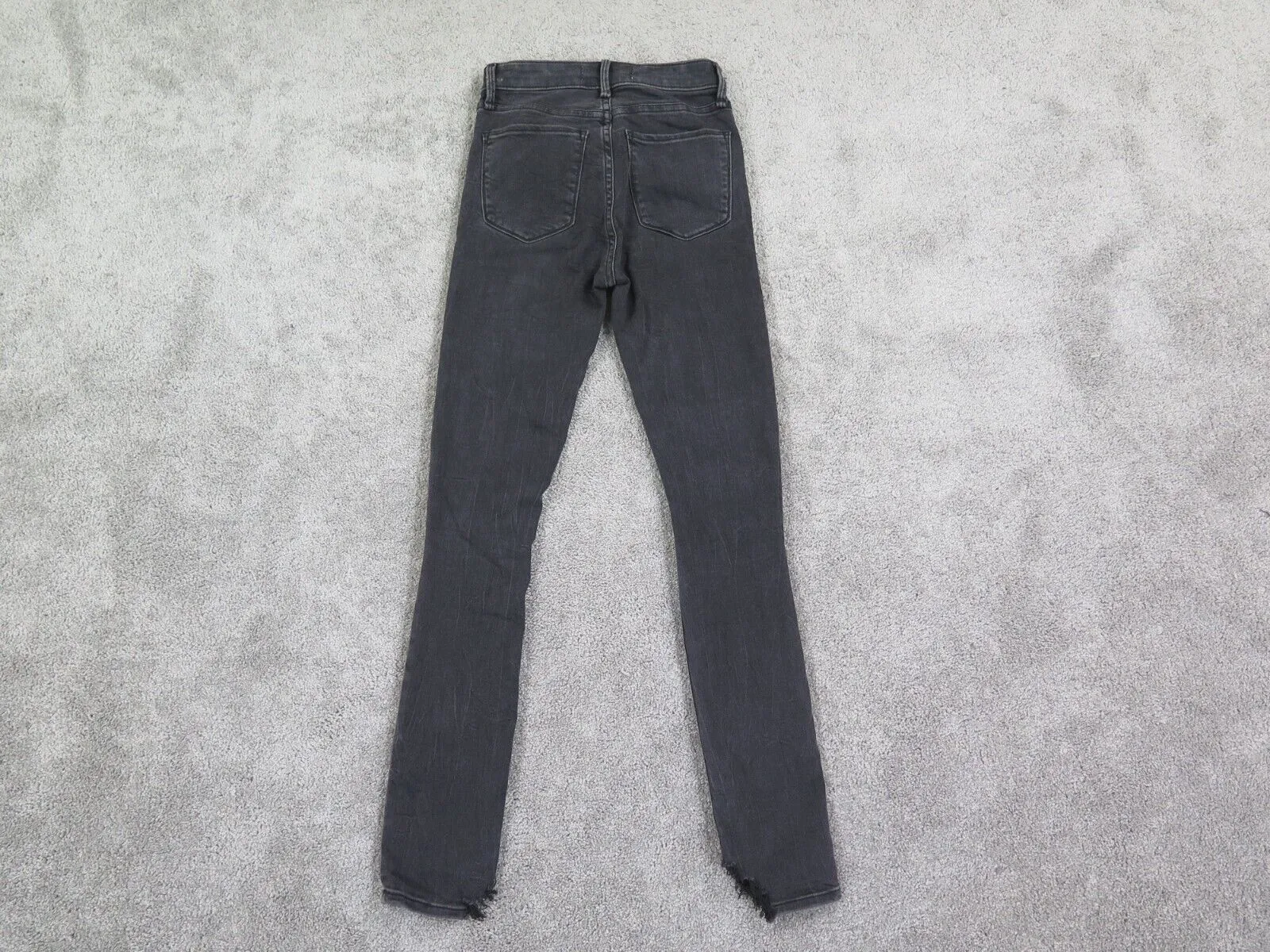 Abercrombie & Fitch Jeans Women 23\000 Black The Super Skinny Ankle High Rise