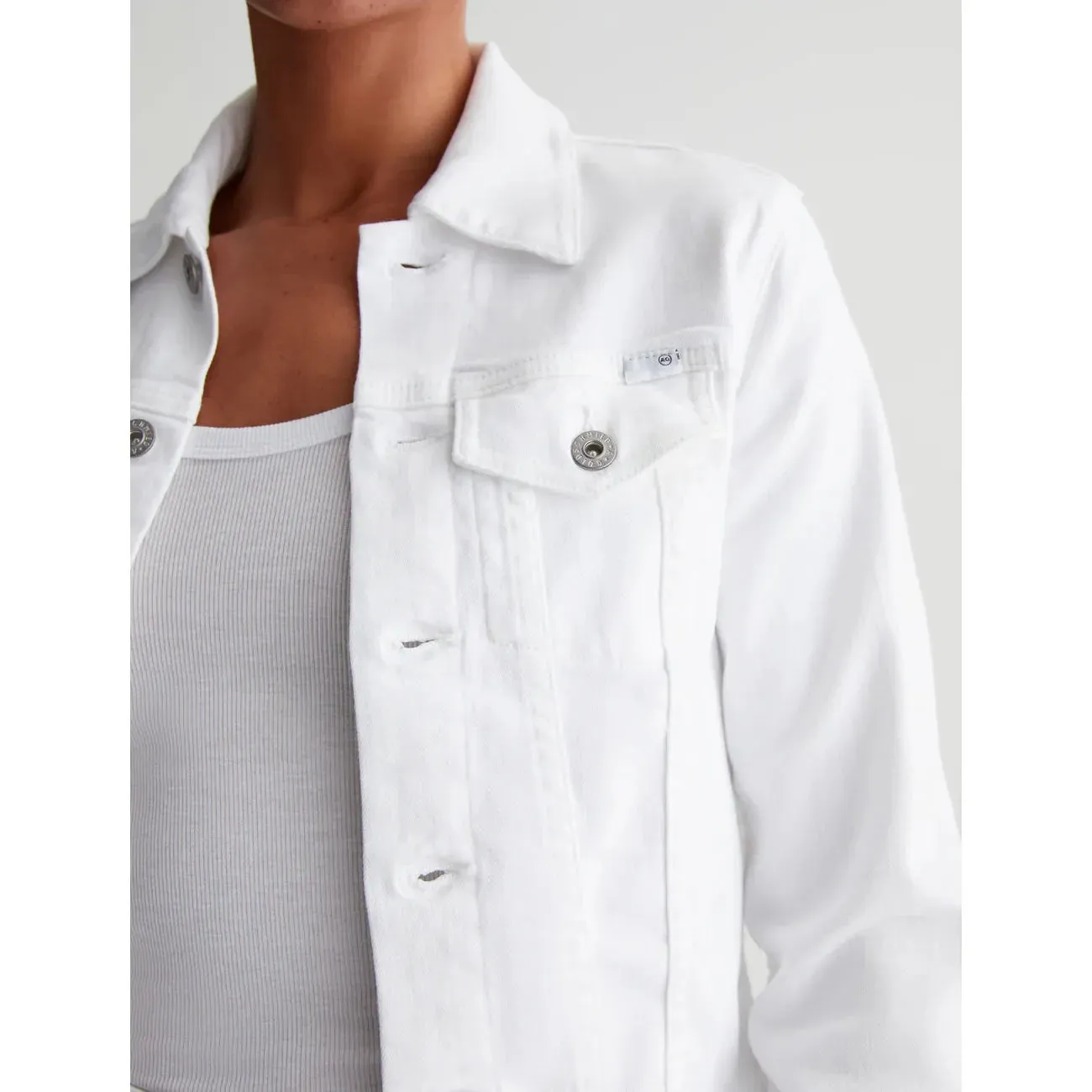 Adriano Goldschmied AG Jeans Robyn Jacket in True White