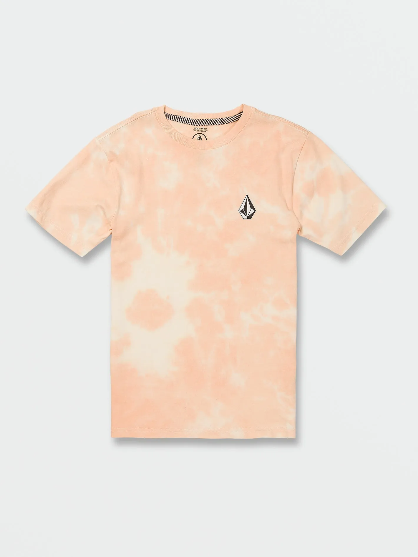 Big Boys Iconic Stone Dye Short Sleeve Tee - Summer Orange