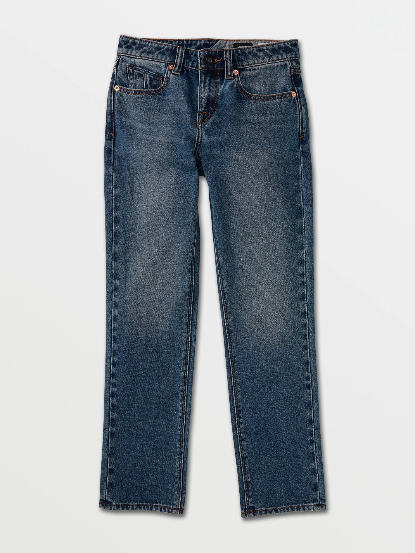 Big Boys Vorta Slim Fit Jeans - Middle Broken Blue