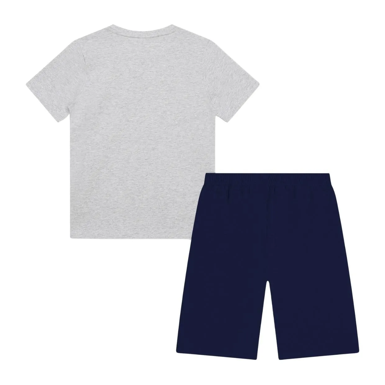 BOSS Kids Grey & Navy Short Set