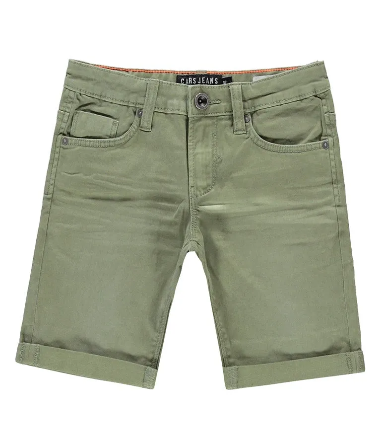 Boy's Cotton Lucky Shorts - Army