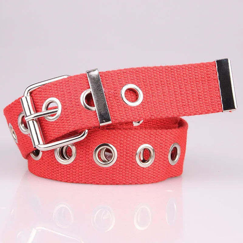 Canvas Jeans Personality Fashion Ladies Decoration Tactical Belt