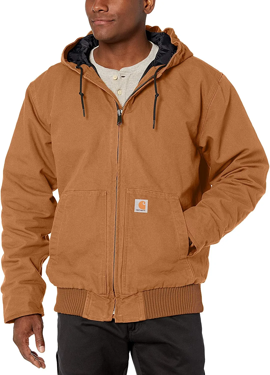 Carhartt Men's Washed Duck Insulated Active Jacket