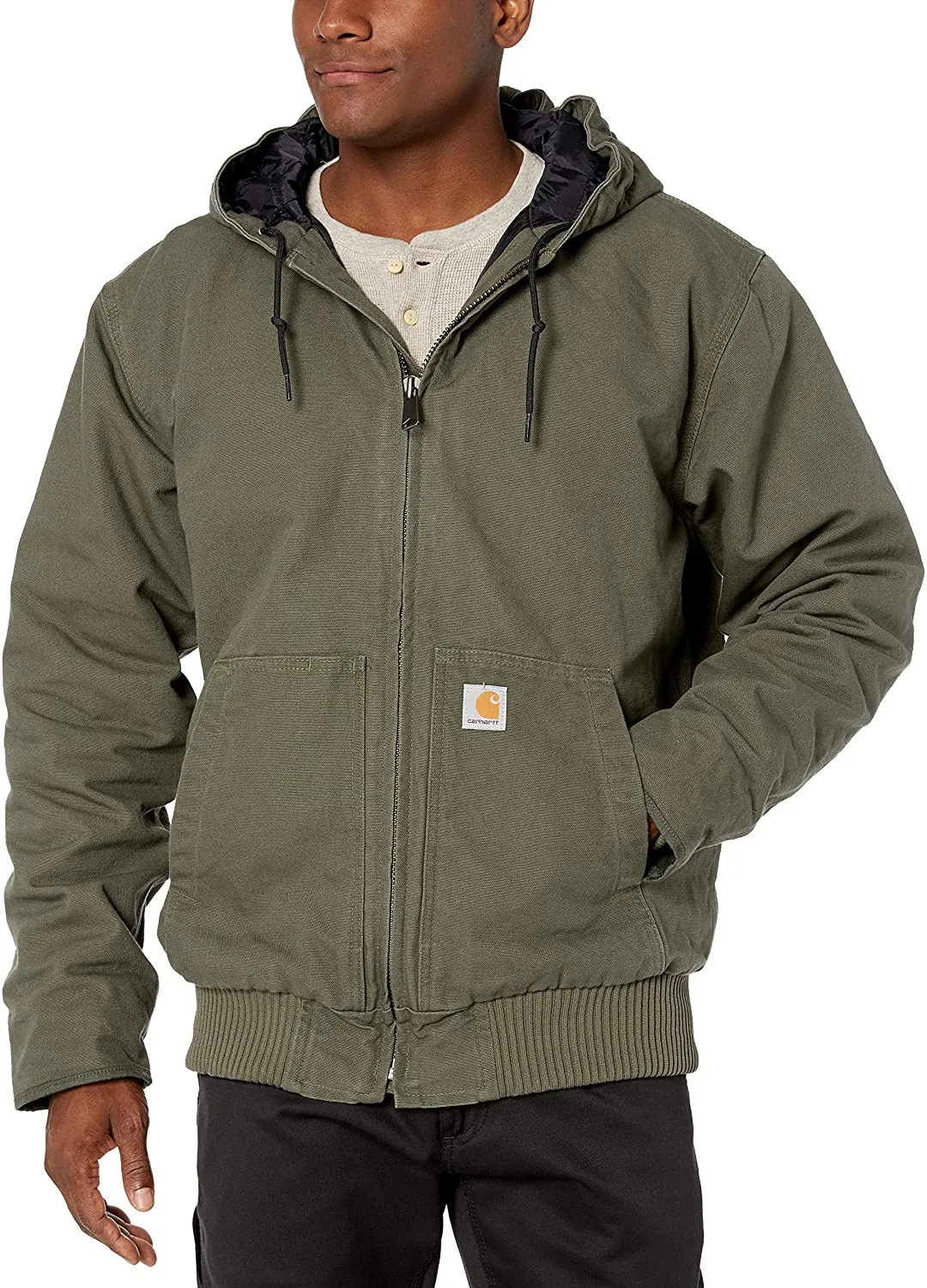 Carhartt Men's Washed Duck Insulated Active Jacket