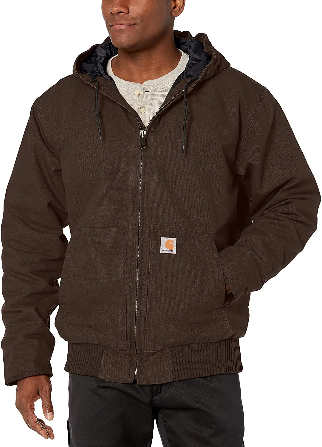 Carhartt Men's Washed Duck Insulated Active Jacket