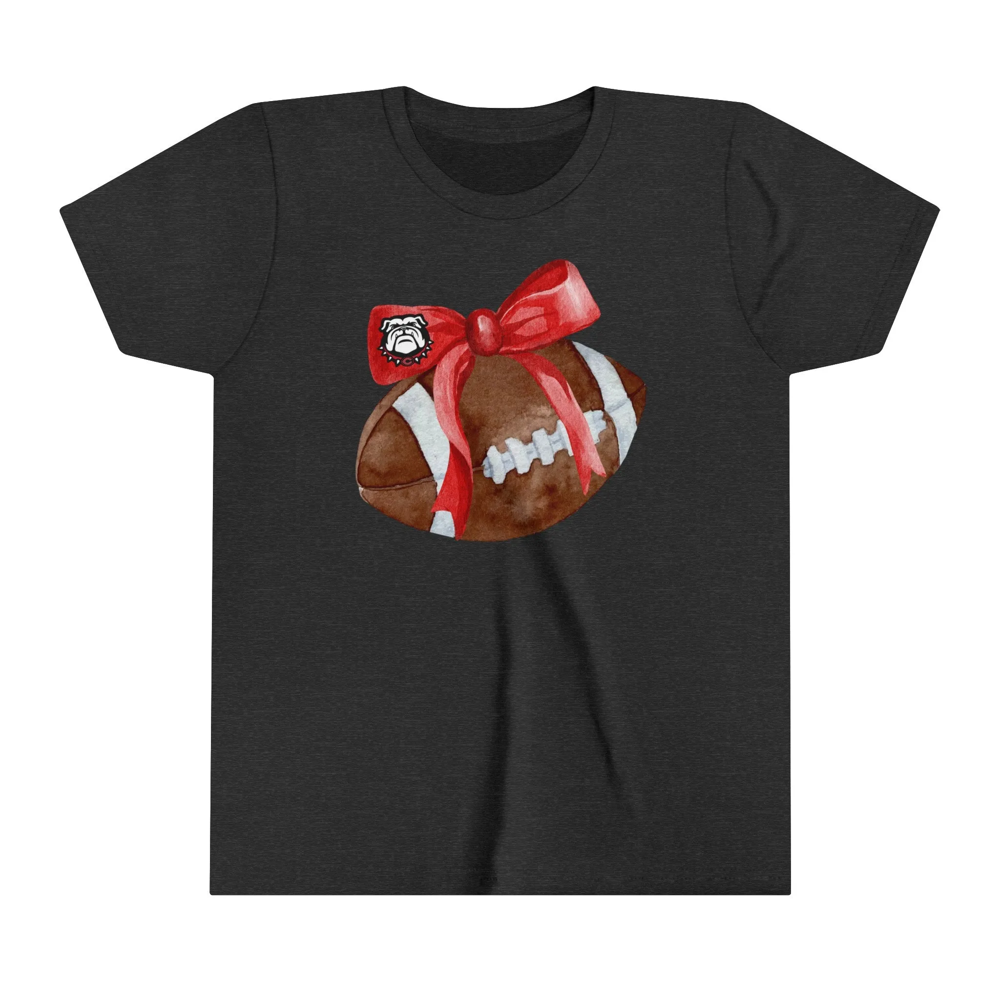 Cedartown Football and Bow KIDS Youth Short Sleeve Tee