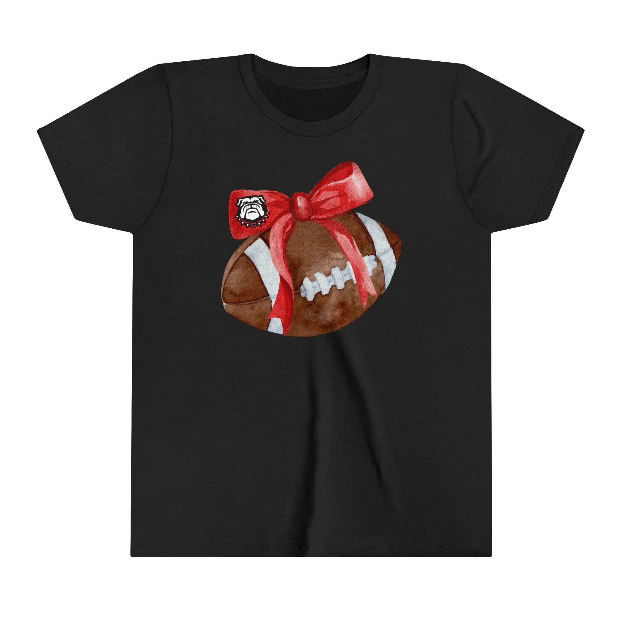 Cedartown Football and Bow KIDS Youth Short Sleeve Tee