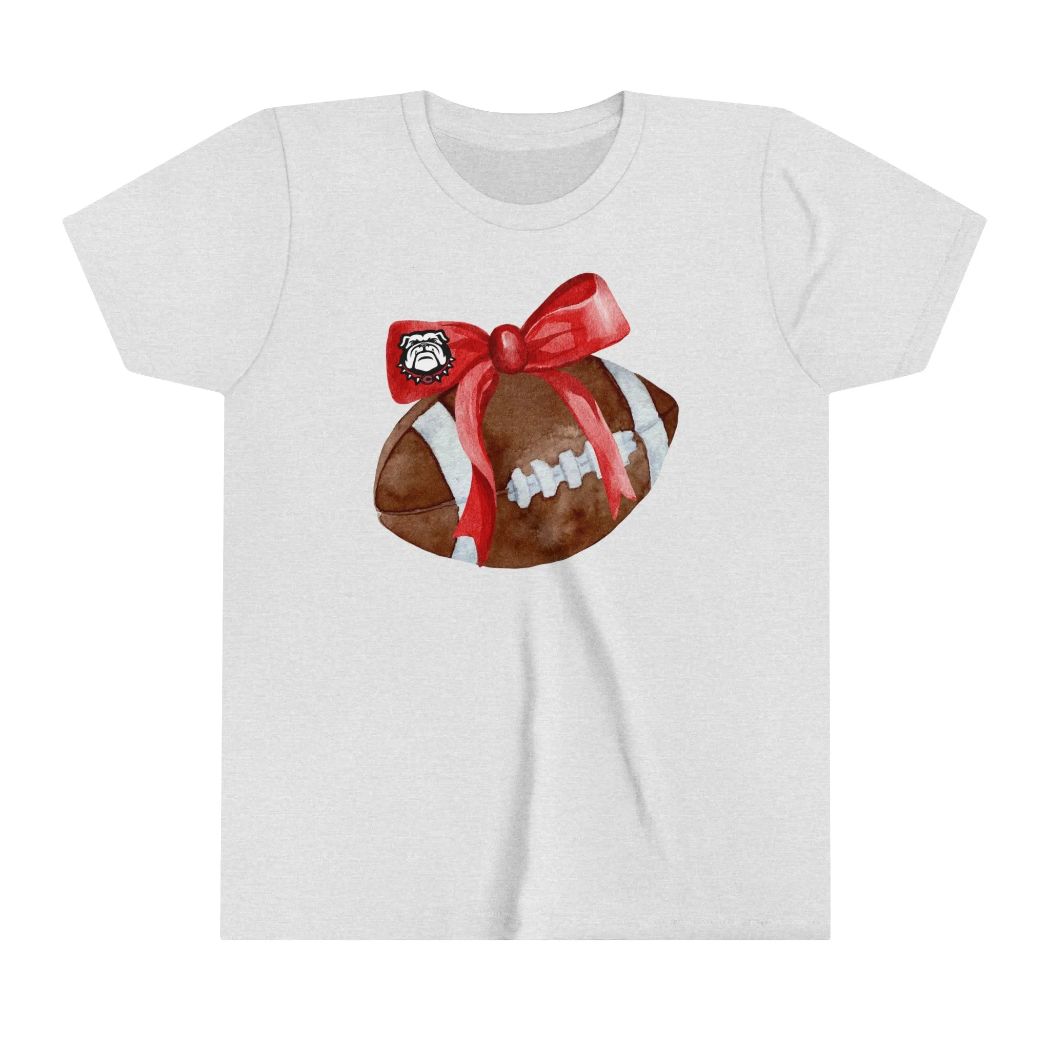 Cedartown Football and Bow KIDS Youth Short Sleeve Tee