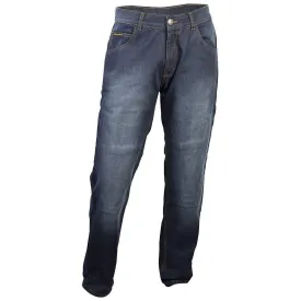 Close Out Scorpion Covert Pro Men's Stonewashed Blue Denim Motorcycle Riding Jeans 75-55342