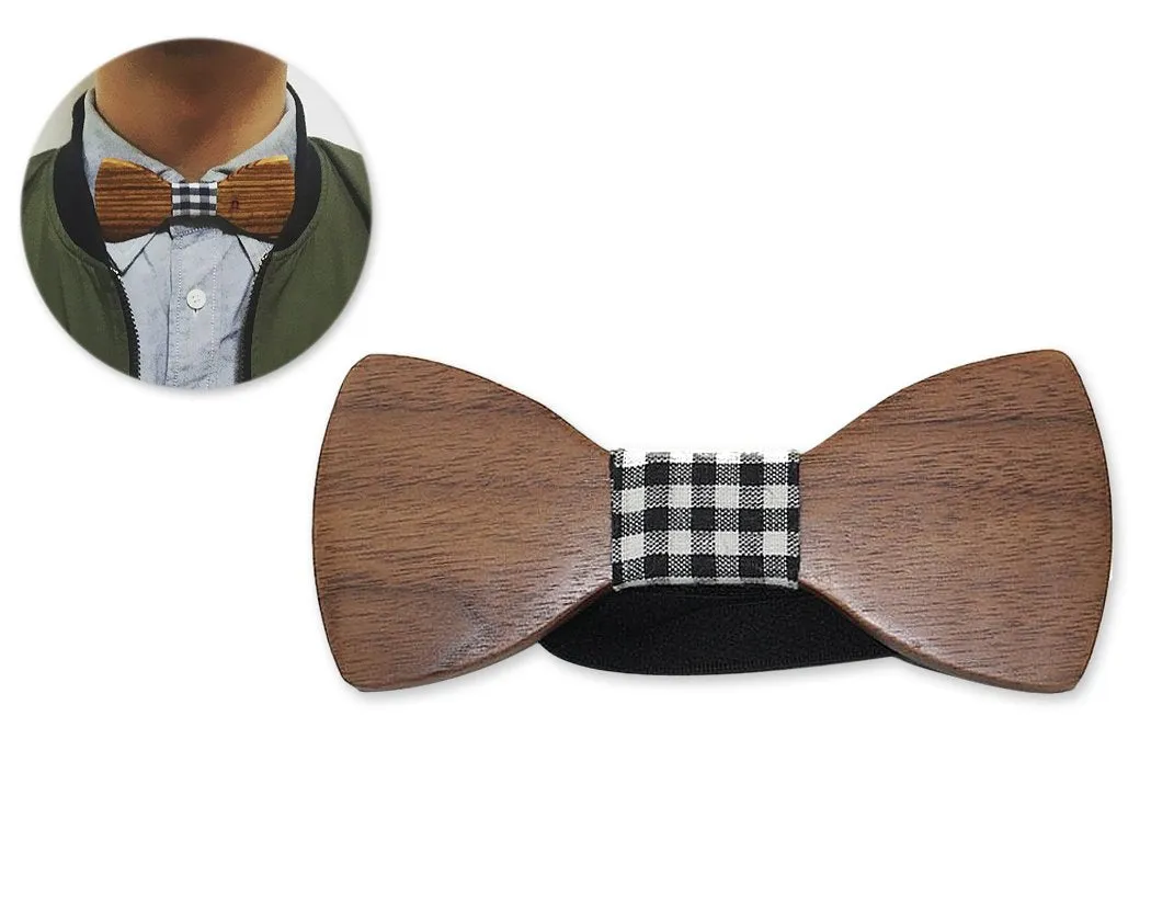 Creative Classic Wooden Bow Tie for Men