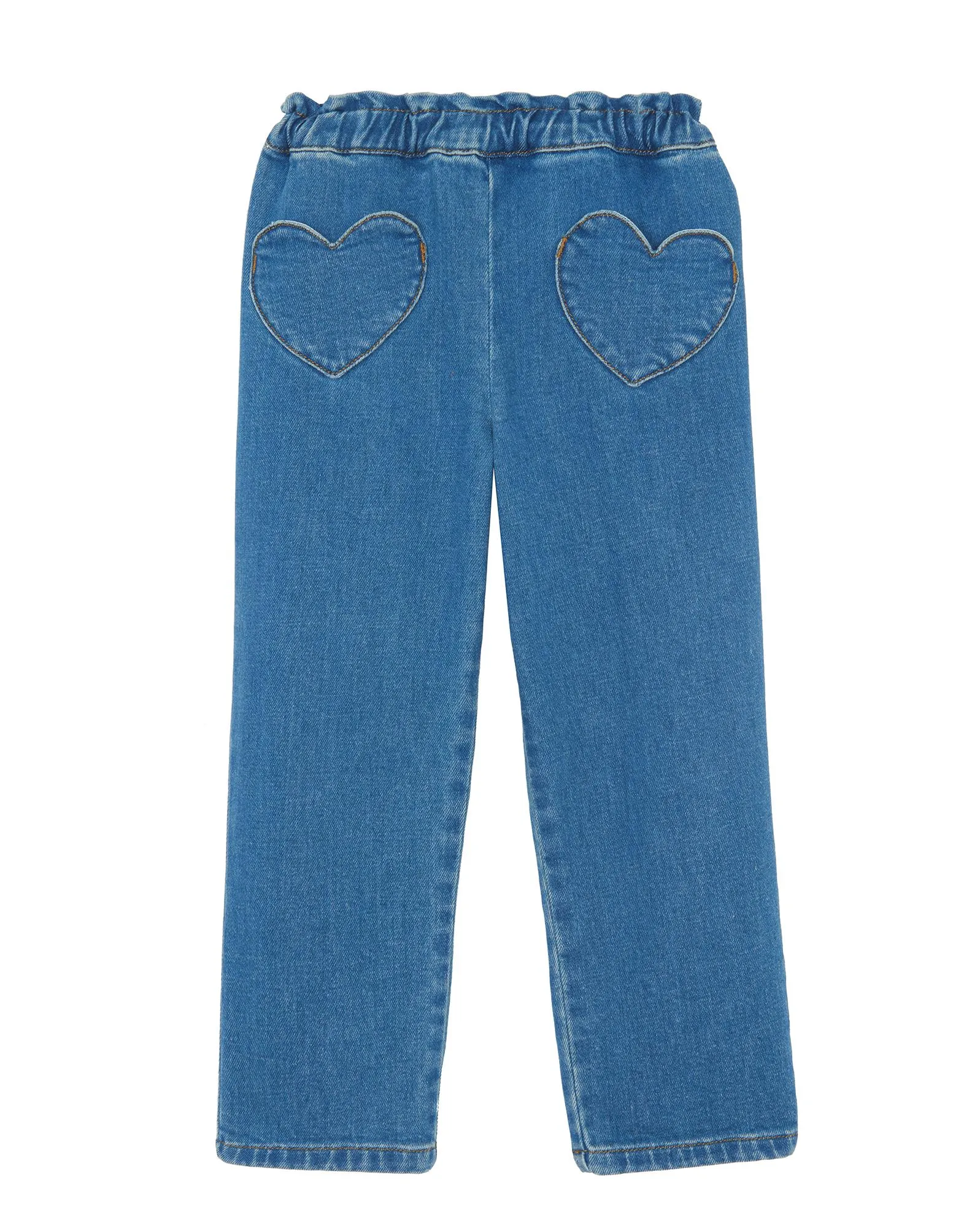 Duck Pure Cotton Denim Trousers