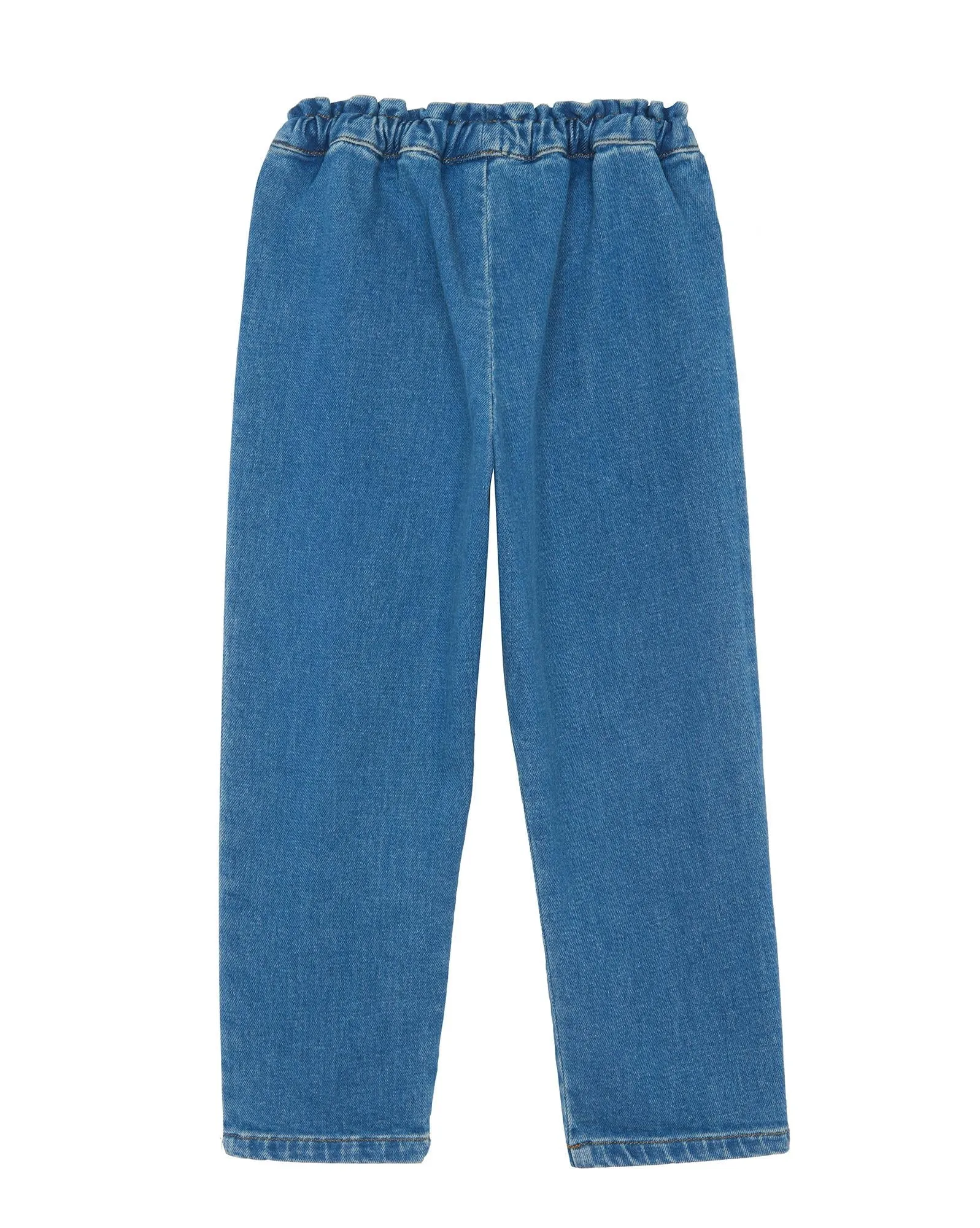 Duck Pure Cotton Denim Trousers