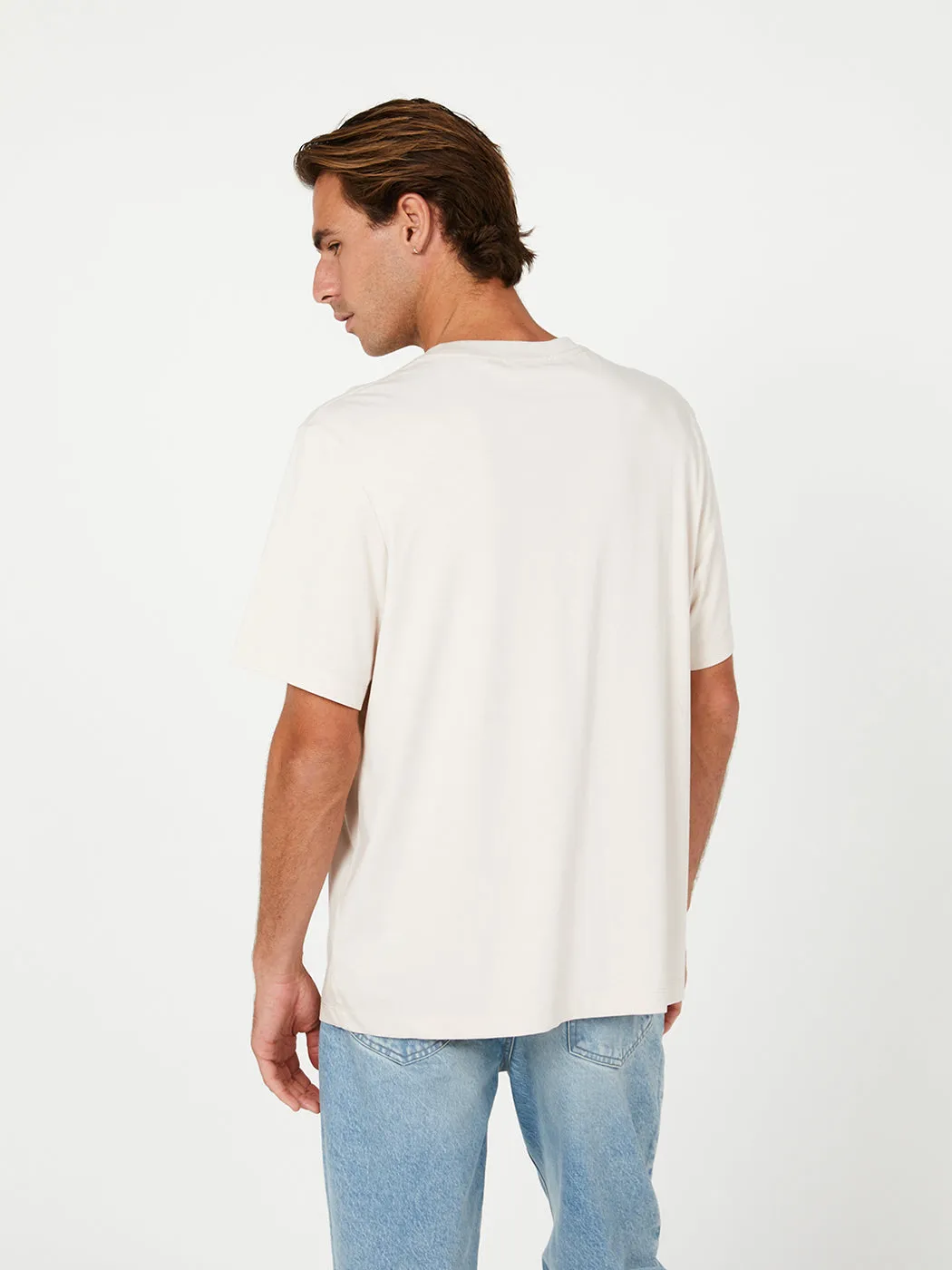 Essential Iconic Tee - Almond