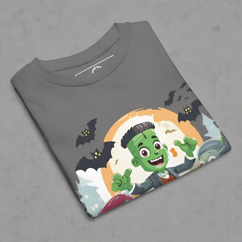 Frankenstein Party Kids' Tee | Kids T-shirt