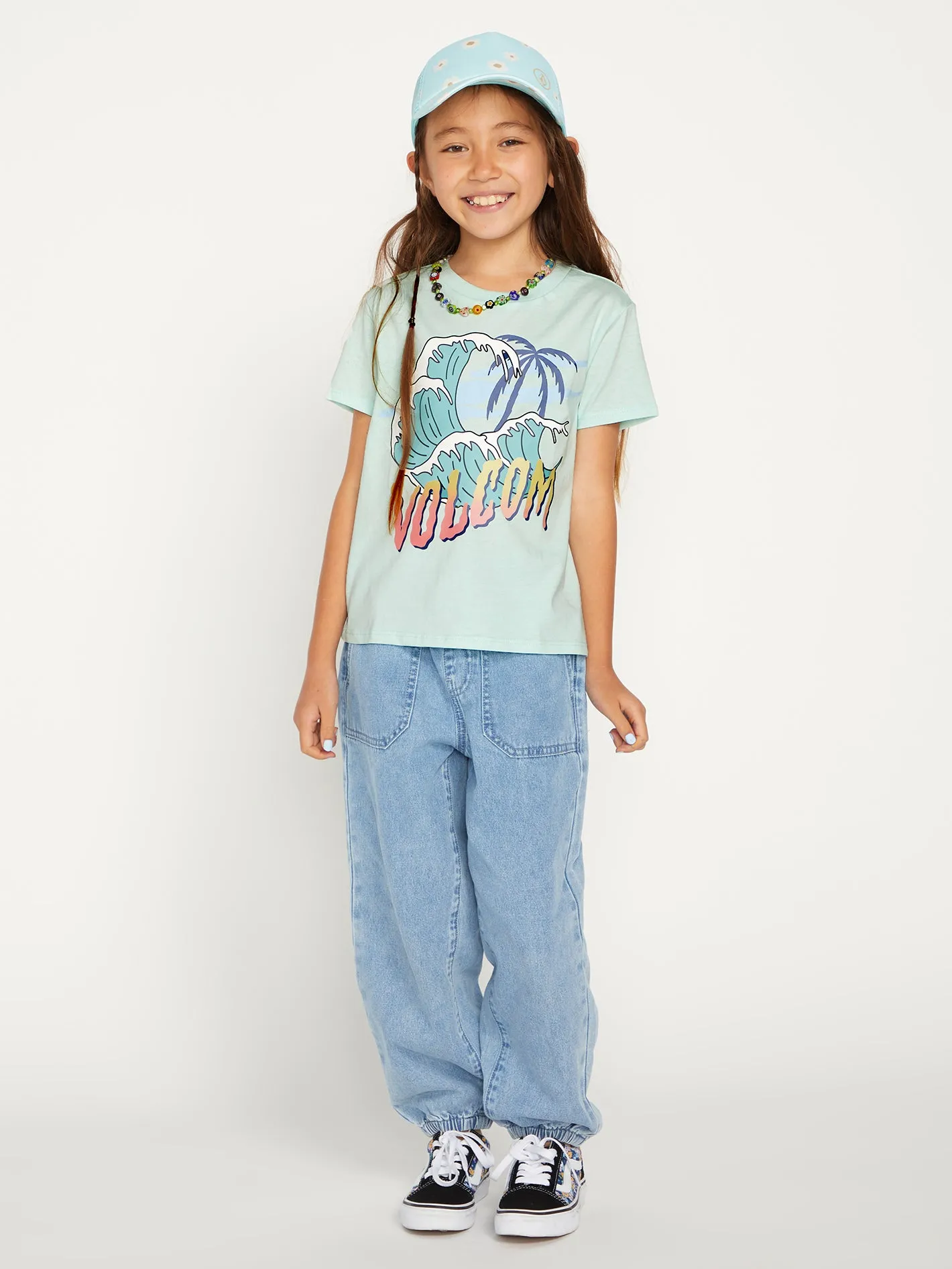 Girls Last Party Tee - Pale Aqua