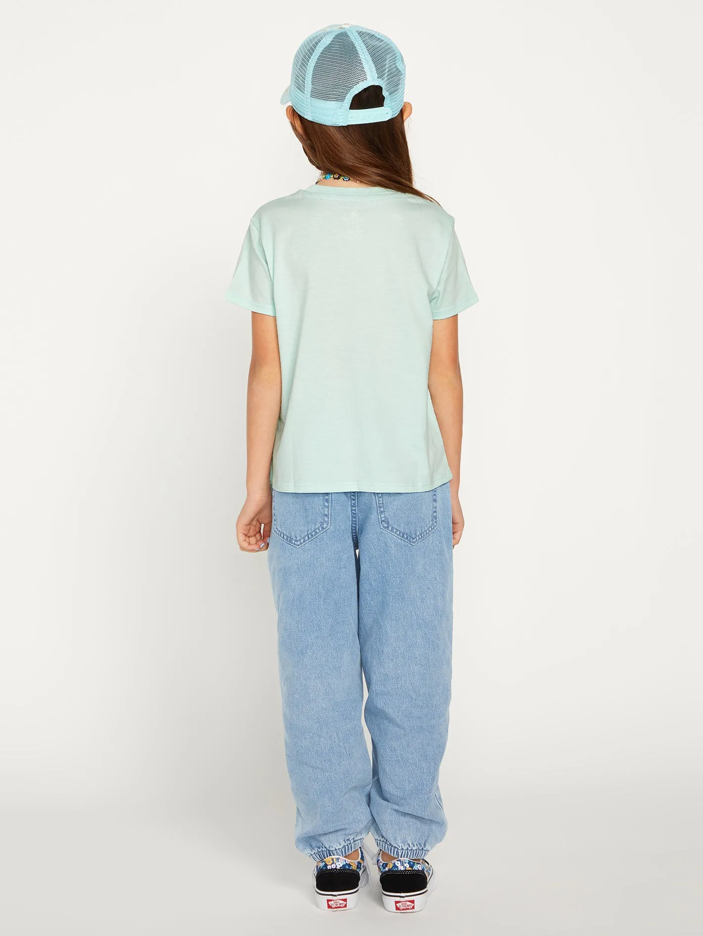 Girls Last Party Tee - Pale Aqua