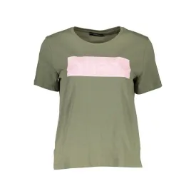 Guess Jeans Green Cotton Women T-Shirt