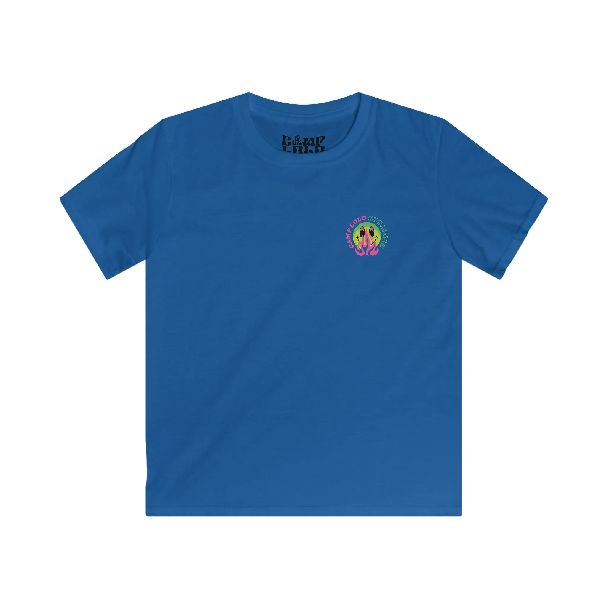 Happy Camper Kids Softstyle Tee