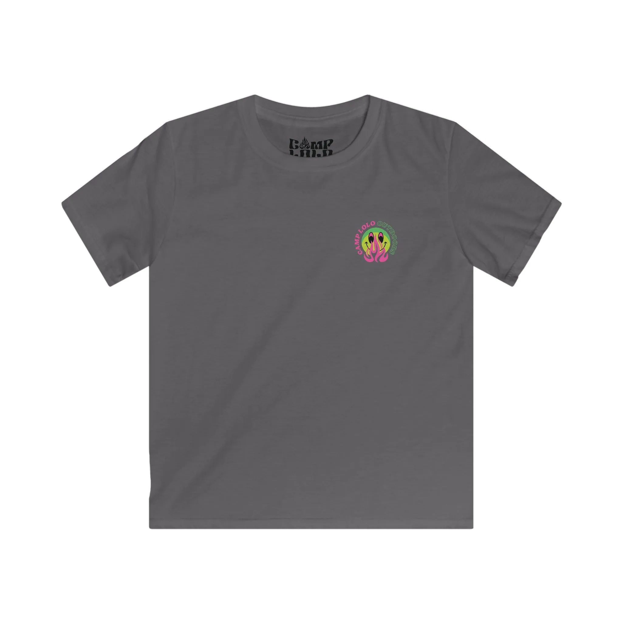 Happy Camper Kids Softstyle Tee