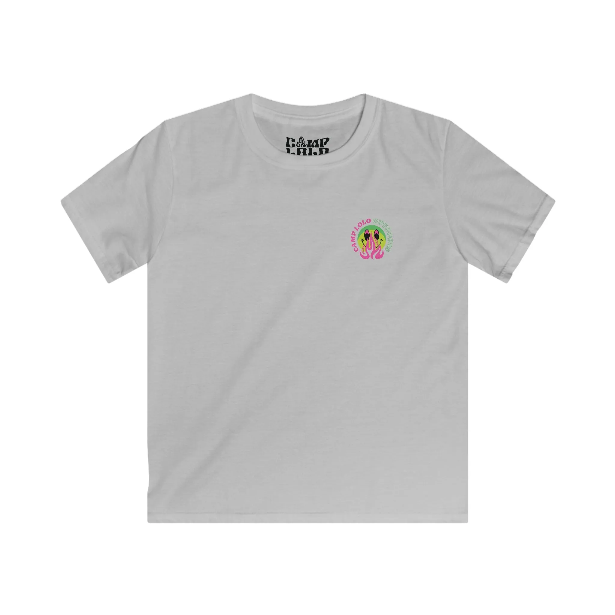 Happy Camper Kids Softstyle Tee