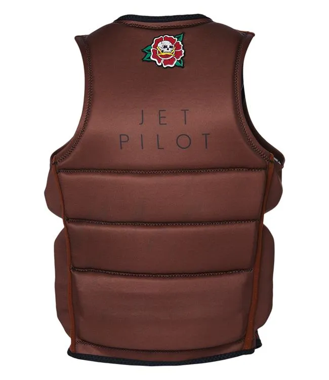 Jetpilot X1 Boys Neo Life Vest (2023) - Coffee