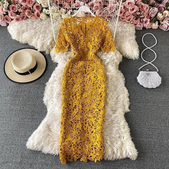 Kelly Luxury Lace Dress