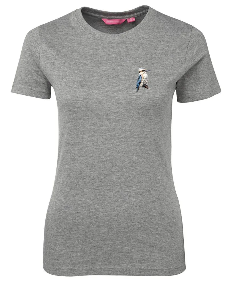 Kookaburra Left Chest Logo Ladies T-Shirt (Colour Choice)