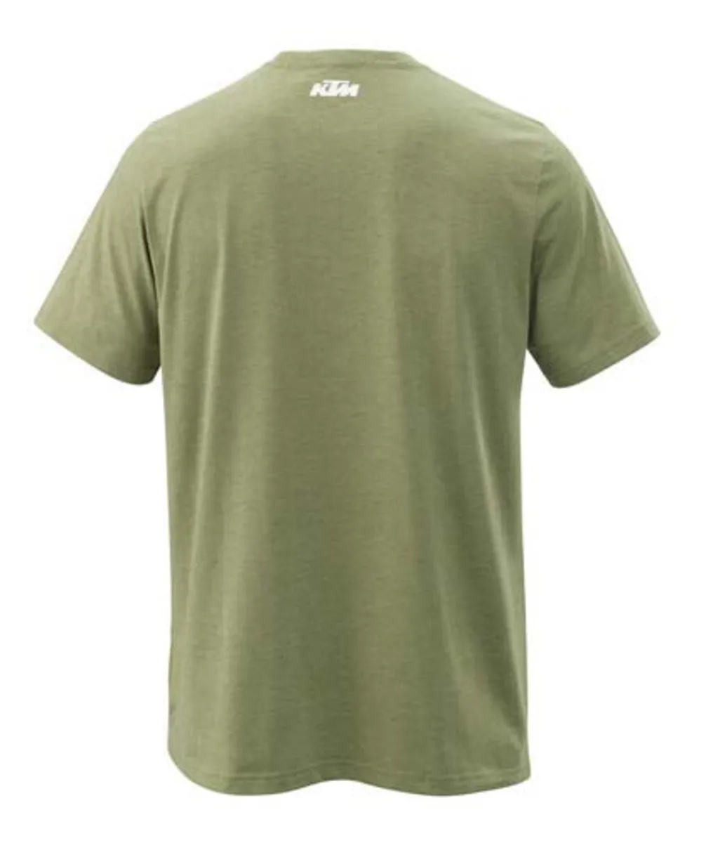 KTM Camo Tee Green Melange