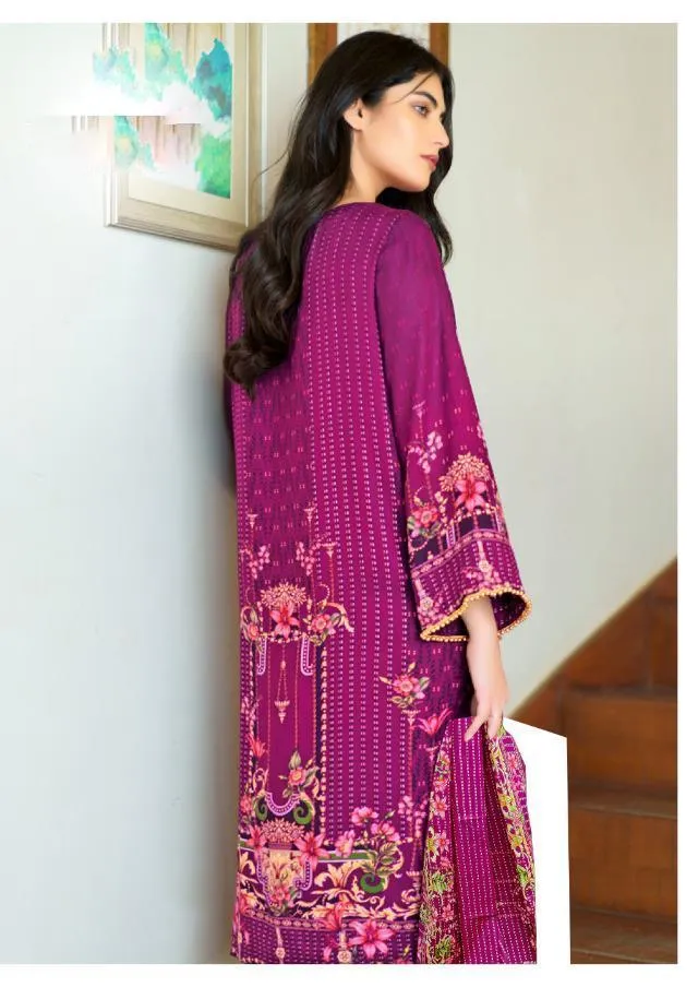 Lawn Cotton Women Unstitched Designer Pakistani Suits Dress Material