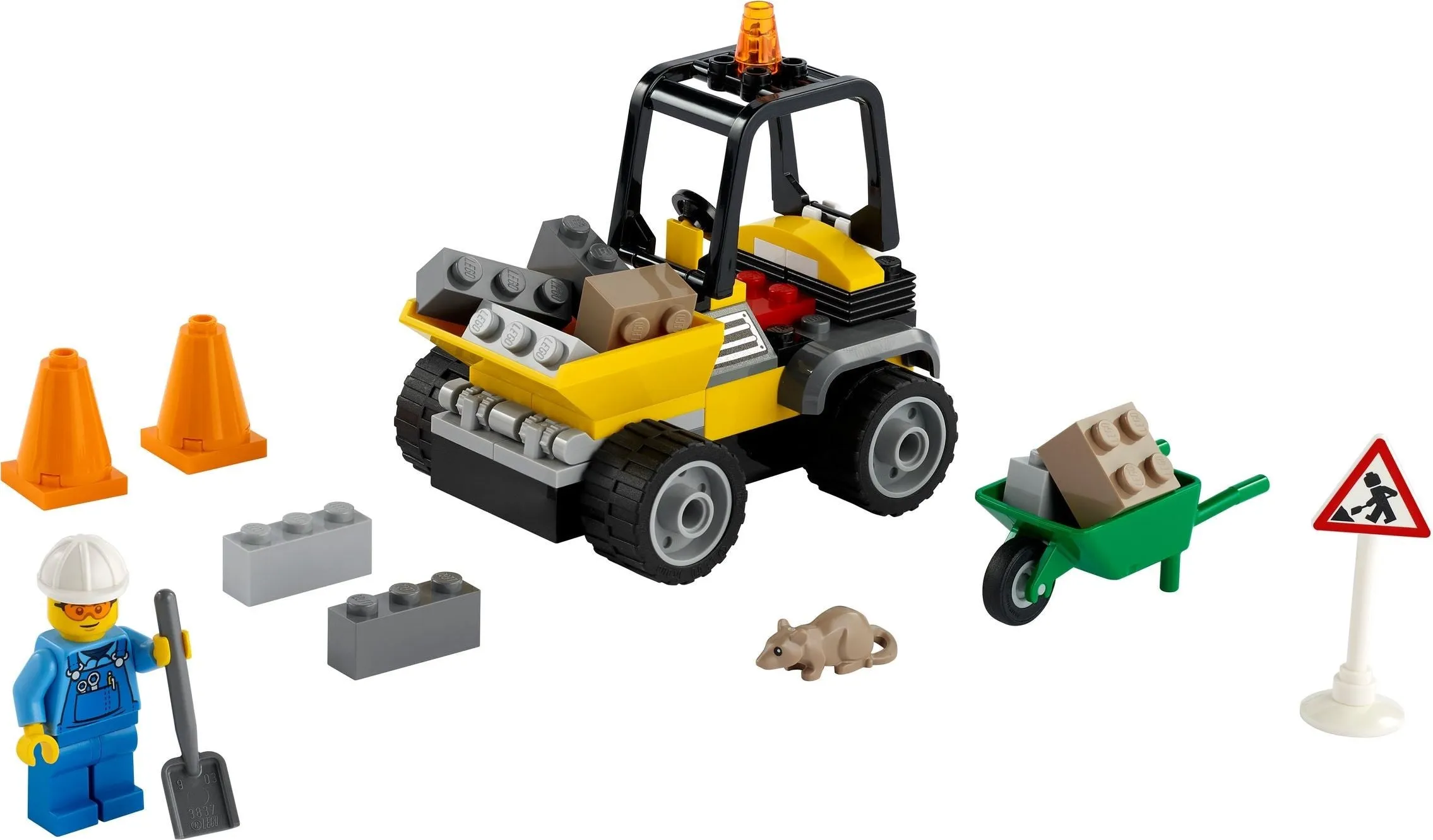 LEGO 60284: City: Roadwork Truck