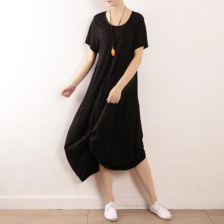 Linen Cotton casual summer Women Dresses long women dresses AMT962317