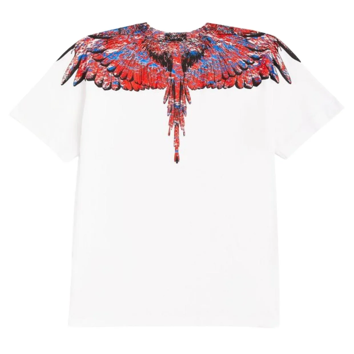 Marcelo Burlon Lunar Wings White & Pink T-Shirt