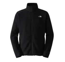 Mens The North Face Alpine Polartec 200 Fleece Full Zip Black Jacket