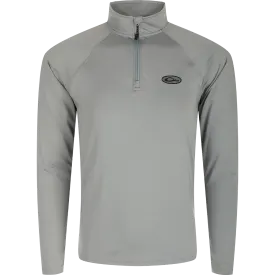 Microlite Performance Quarter Zip Solid