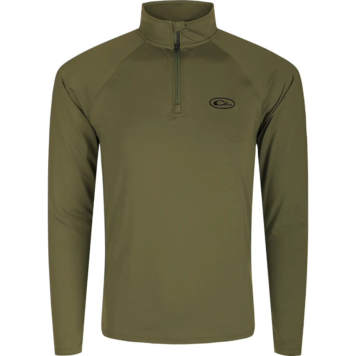 Microlite Performance Quarter Zip Solid