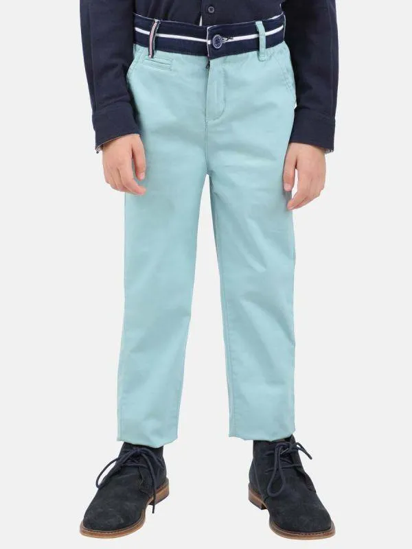 One Friday Aqua Blue Trouser