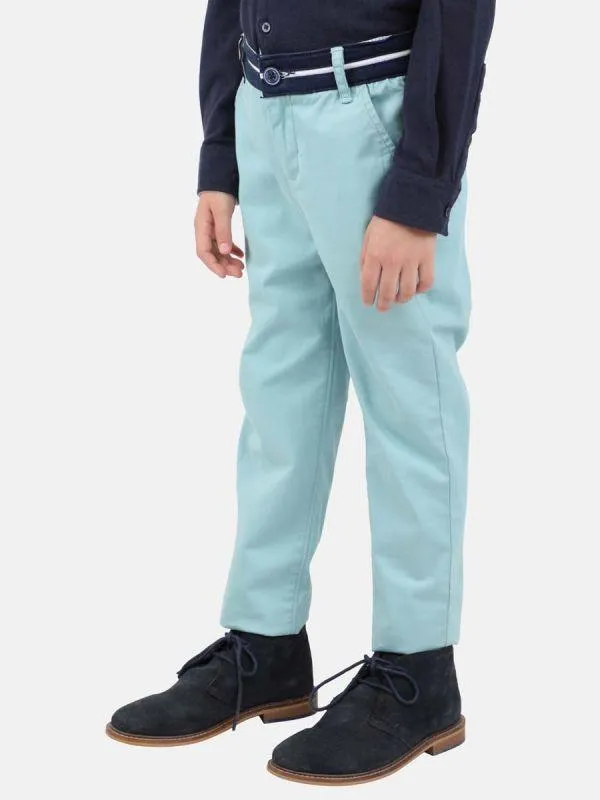 One Friday Aqua Blue Trouser