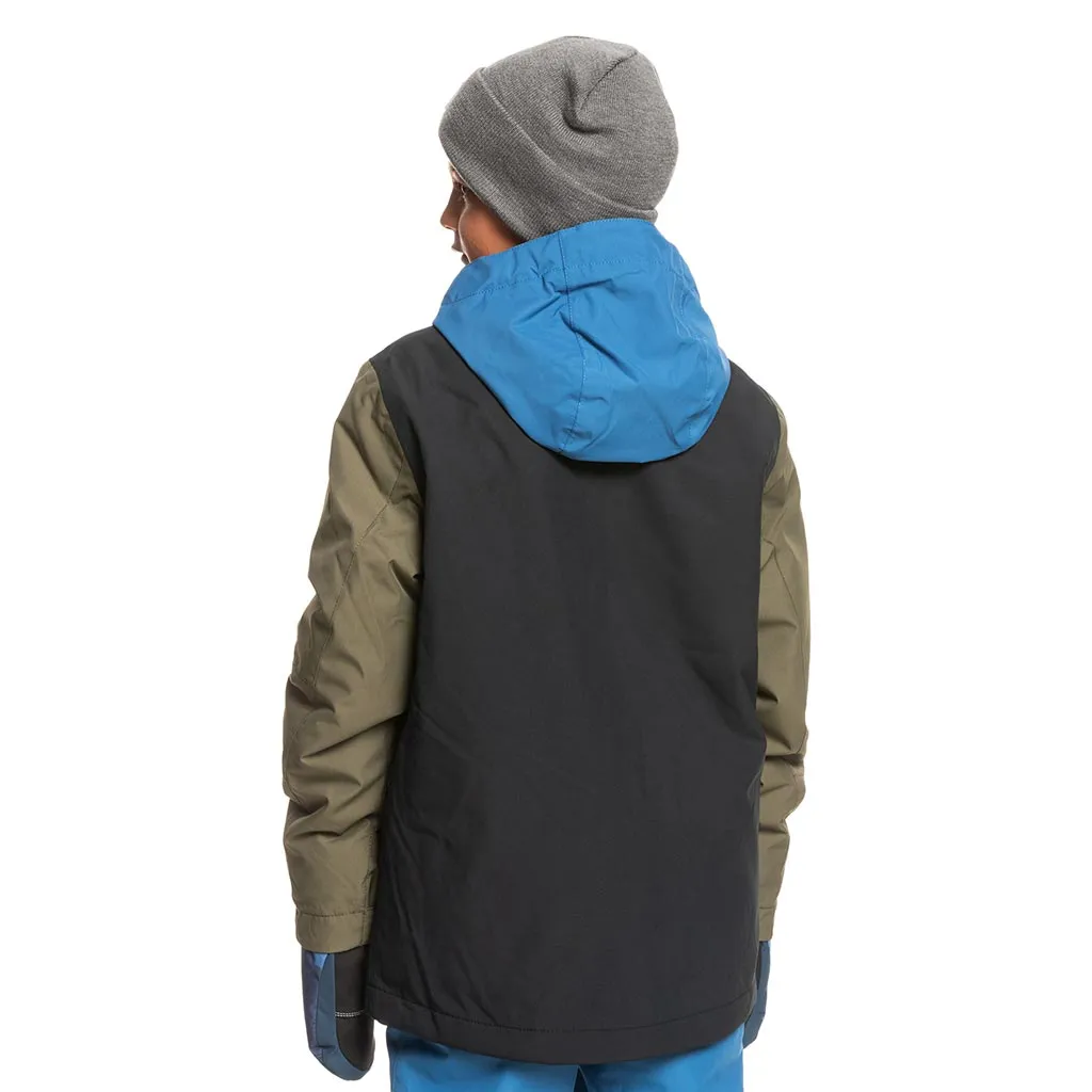 Quiksilver 2023 Youth In The Hood Jacket - Black