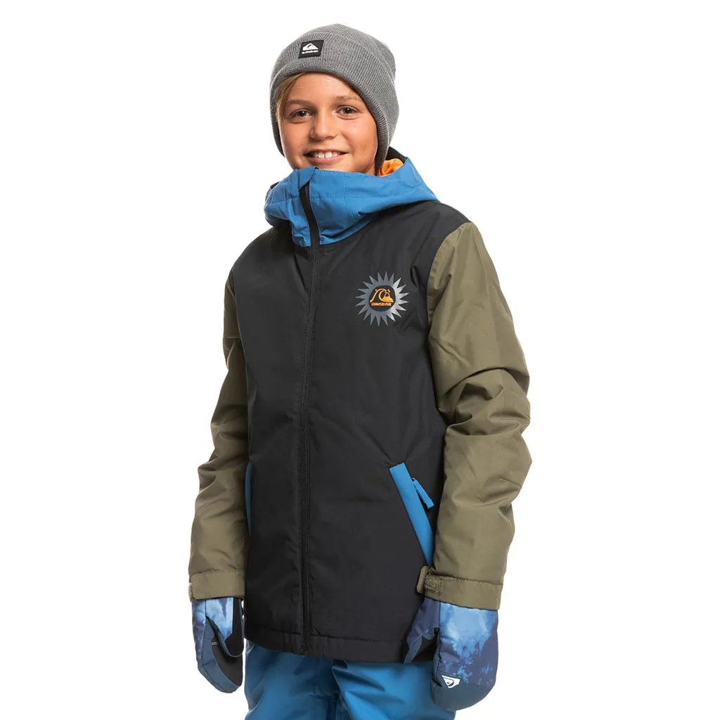 Quiksilver 2023 Youth In The Hood Jacket - Black