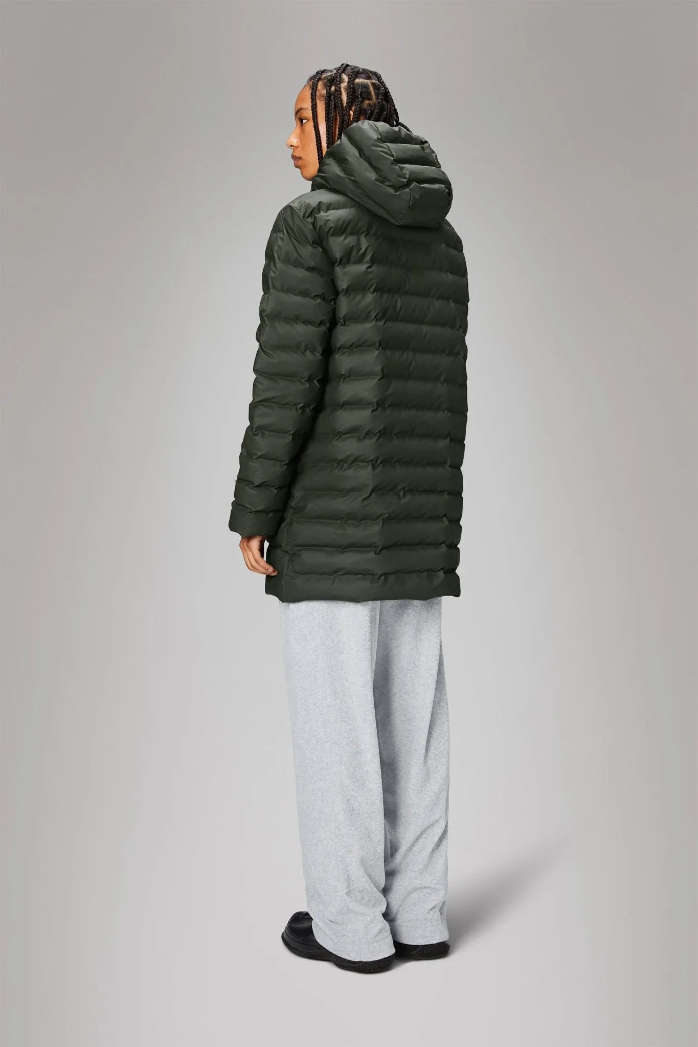 RAINS LOHJA Long Puffer Jacket W3T3