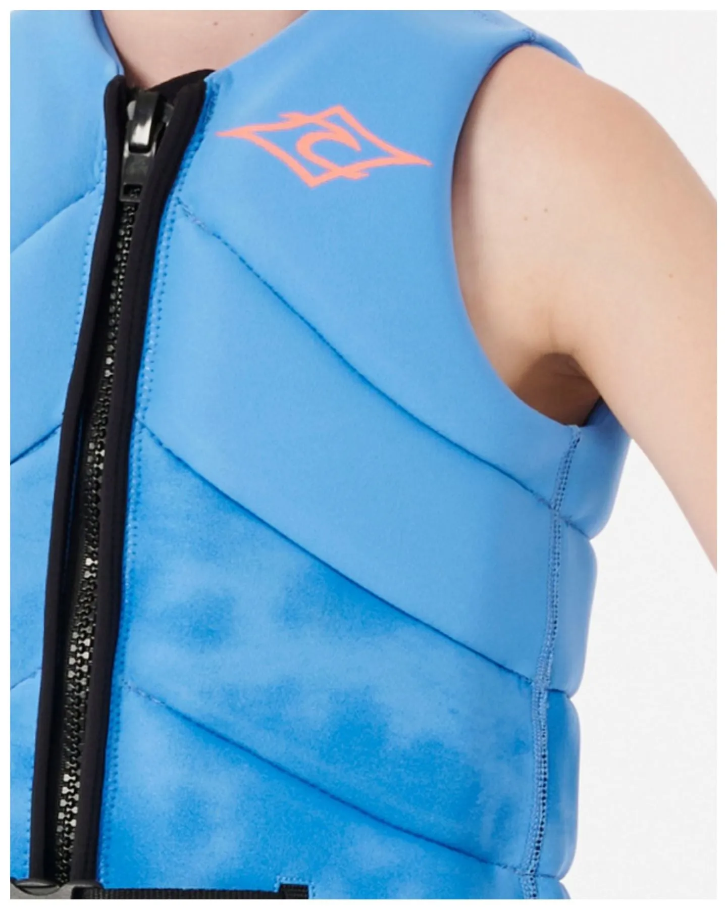 Rip Curl Boys' D Patrol Buoy Vest - Blue - 2024