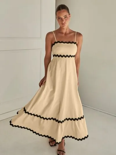 Spaghetti Strap Maxi Dress