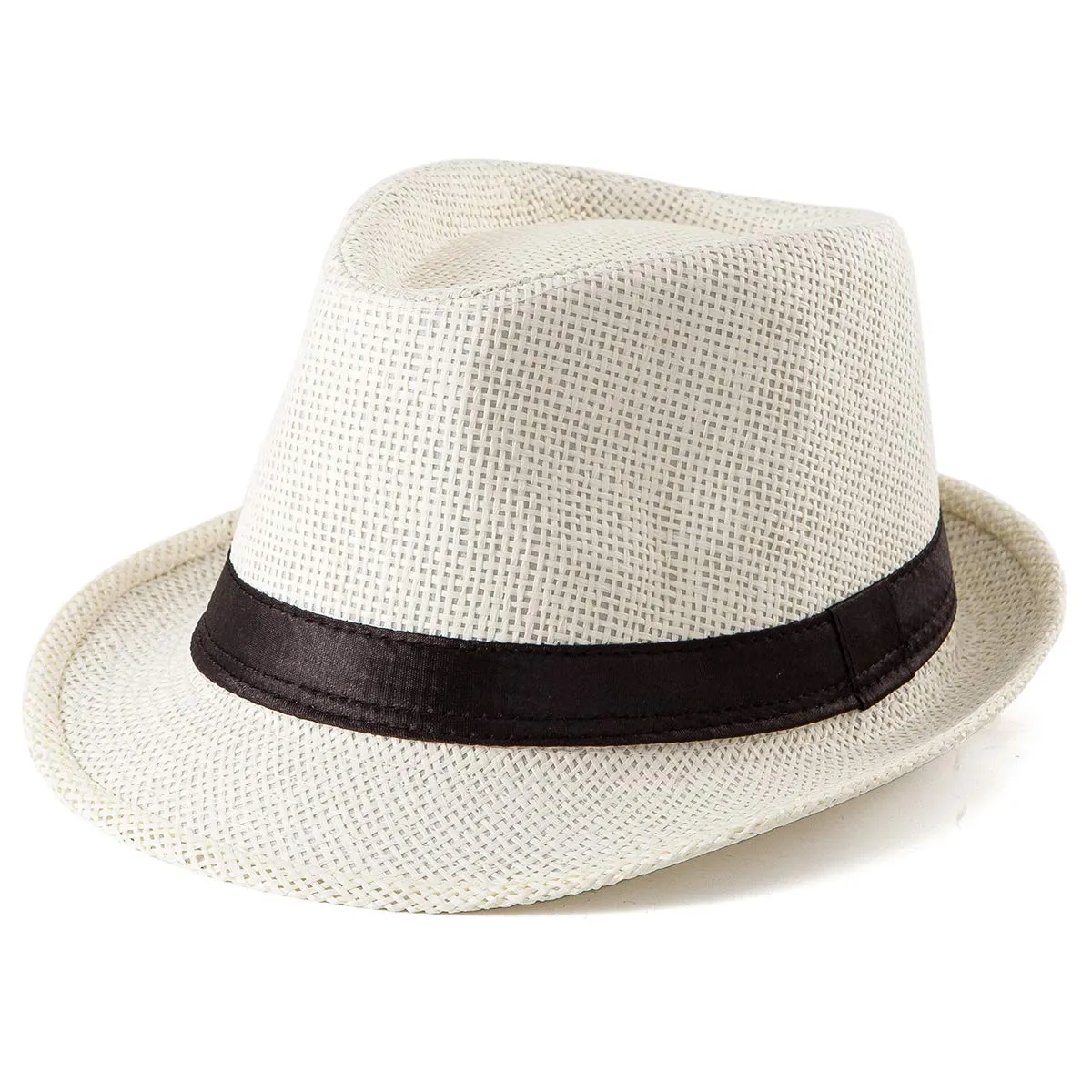 Straw Fedora Hats  Sun Hat for Men