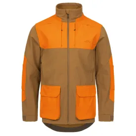 Tackle Softshell Jacket - Rubber Brown/Blaze Orange by Blaser